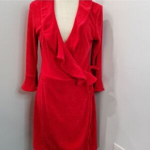 Victoria's Secret Angels Red Robe Size S/M
